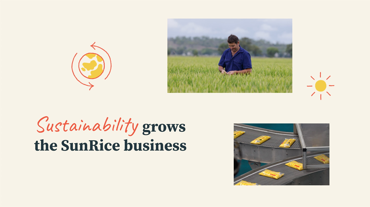 SunRice - Sustainability explainer